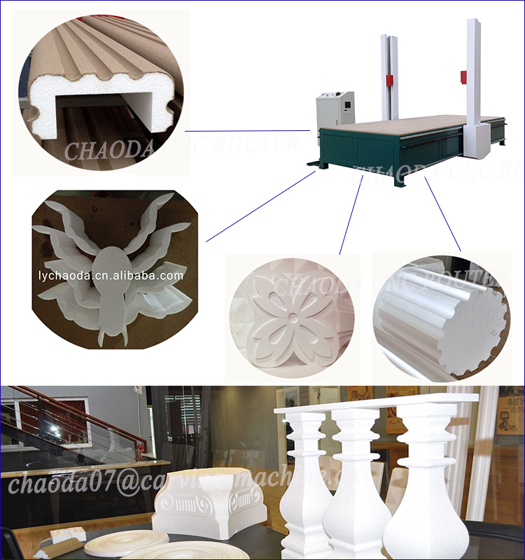 5 Axis CNC Wood Router Engraver Machine for Mould Foam