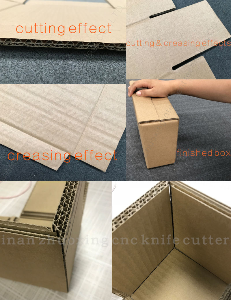 China Grey Board Cutter CNC Oscillating Knife Cutting Machine for Sale