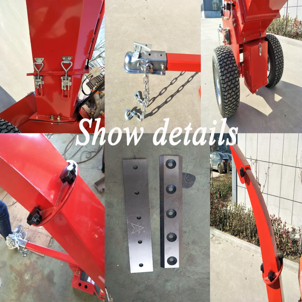 BRT Forestry Machinery Shredder Wood Chipper Woodworking Machinery Wood Chipper