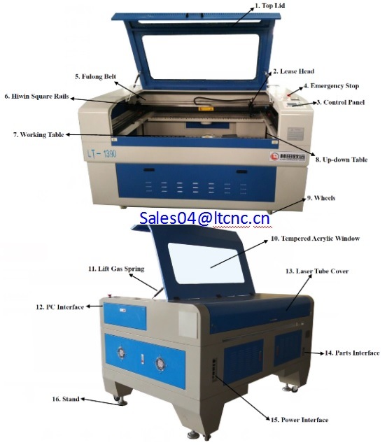 Auto Feeding 3D CO2 Laser Cutter Engraving Machine for Fabric Rubber Plywood Glass Acrylic CNC Laser Cutting Machine