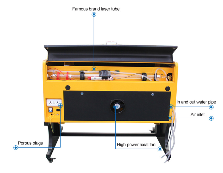 Factory Hot Sales Laser Engraving Machine CO2 Laser Cutter 6040 for Acrylic Wood Plywood Leather