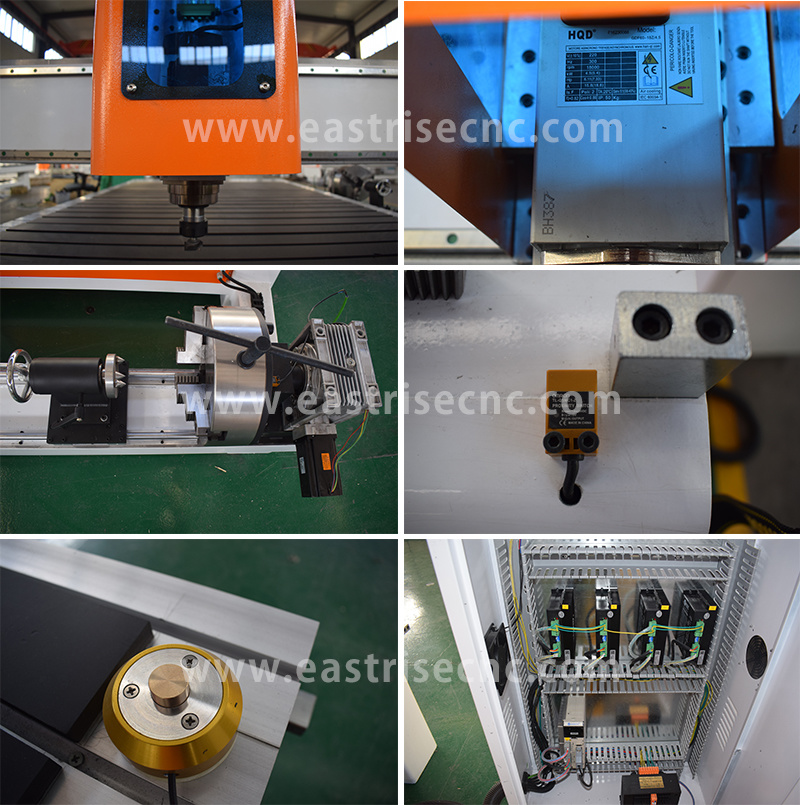 1325 CNC Router with Rotary Attachment for Cylindrical Wood