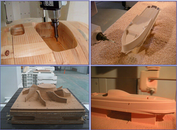 5 Axis CNC Wood Stone Router Machine Kit CNC 5 Axis (JC3030)
