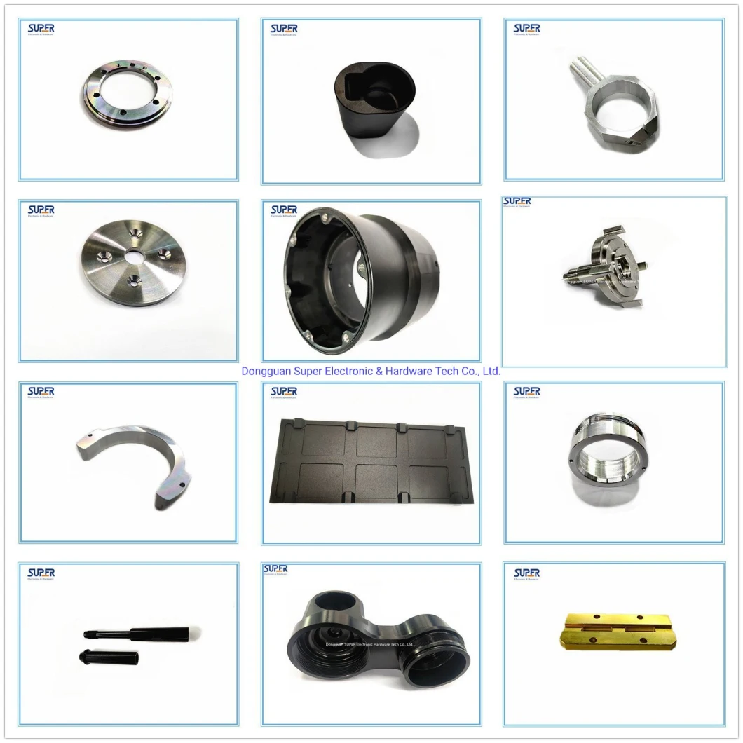 Customized Non-Standard CNC Machinery Aluminium Extrusion Profiles Machinery Parts Sp-246