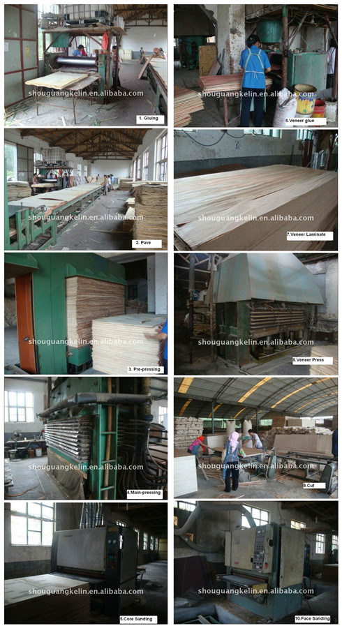 Lumber Oak/Maple Veneer Plywood Wood Commercial Plywood Board