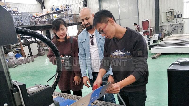 Jinan Blue Elephant 1224 Engraving and Cutting CNC Router for Wood