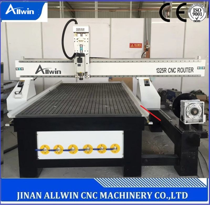 Multi-Function 4 Axis Rotary CNC Router Woodworking Machinery