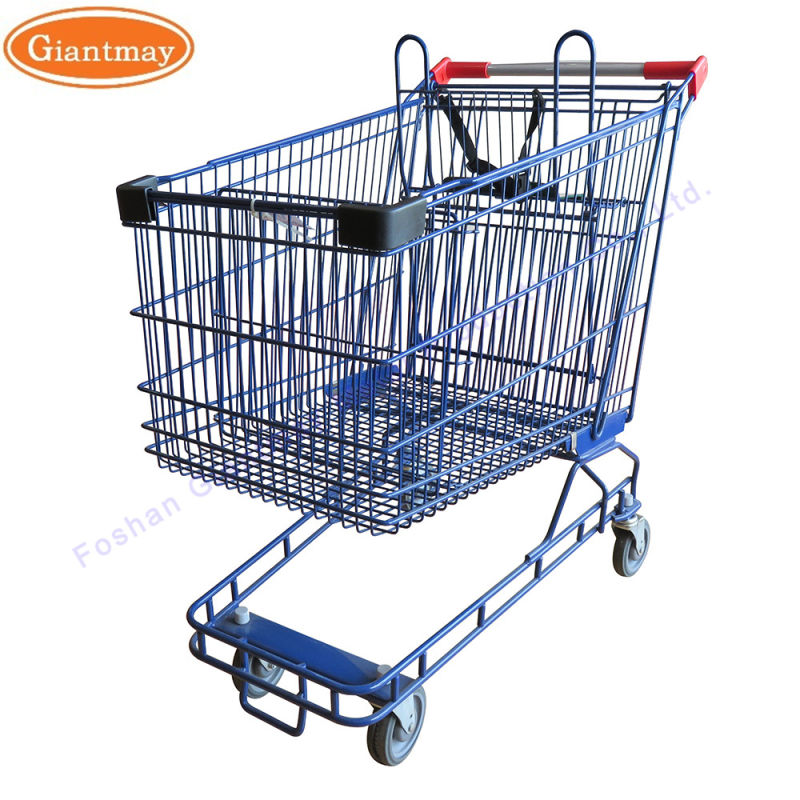 Australian Style Luxury Push Trolly Supermarket Business Shopping Cart