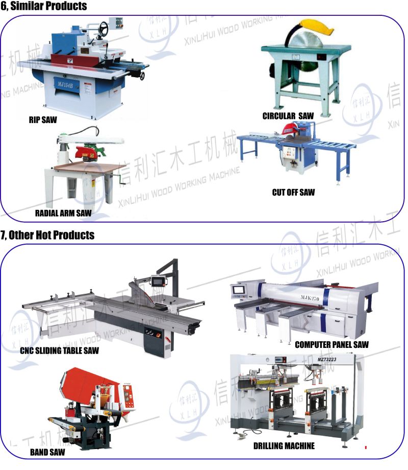 Woodworking Machine Electronic Panel Saw Small Size Home Use Saw Automatic Wood Cutting for Furniture