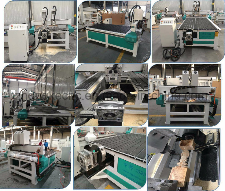 4 Axis Wood Working CNC Router, Rotary CNC Router