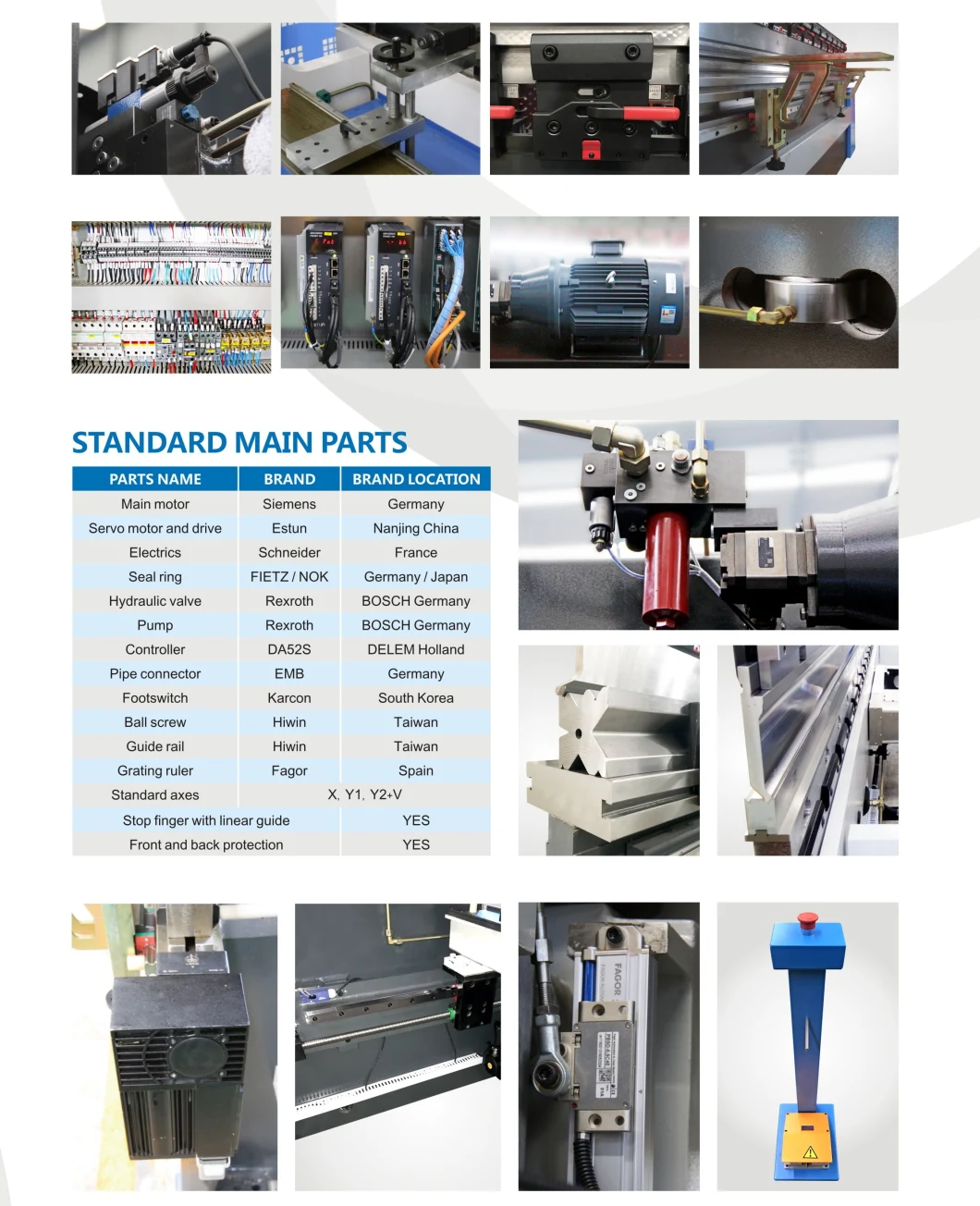 CNC Bending Machine/Bending Machinery/CNC Bender/CNC Metal Bending Machine