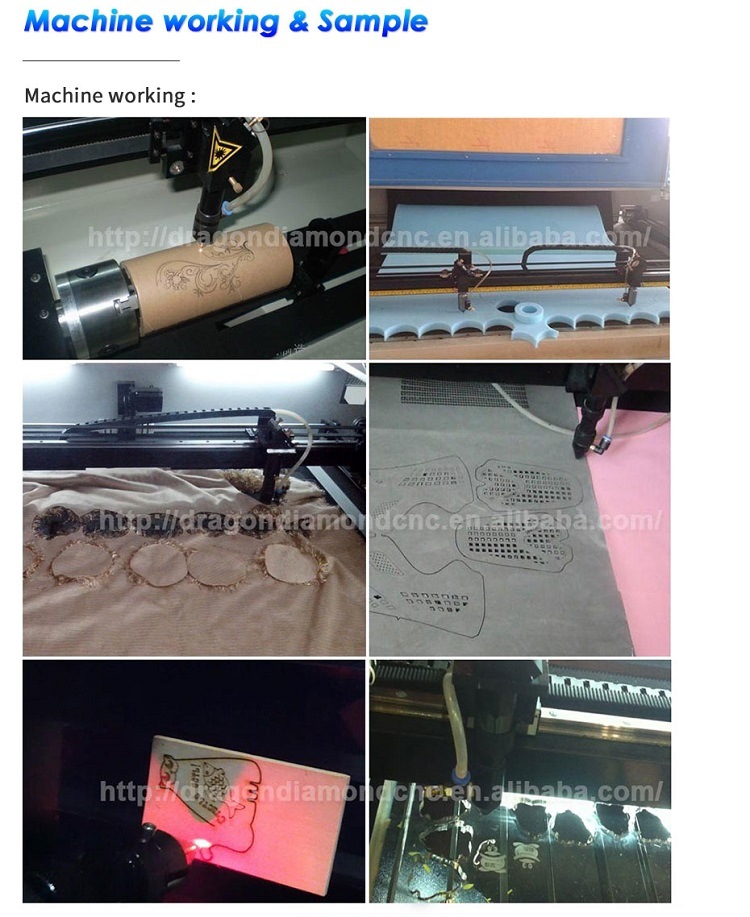 600*900mm CCD Camera Laser Cutting and Engraving Machine Plywood Acrylic Plastic Laser Engraver