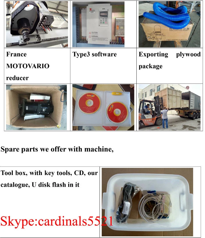 Auto Tool Changing Wood Working CNC Router Machine