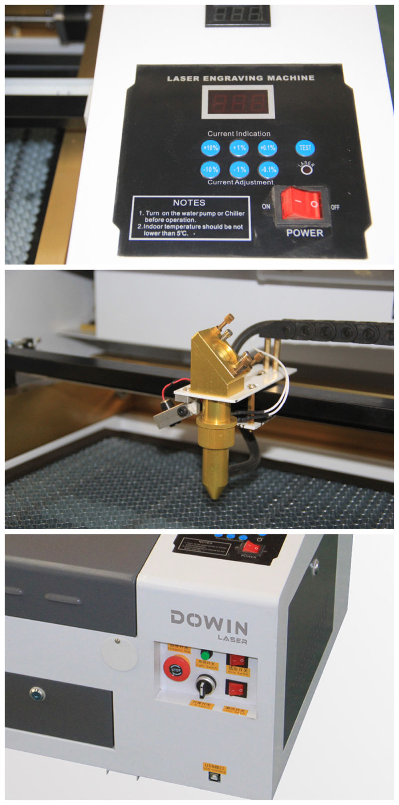 Hobby Table Top Silicone Bracelet Laser Engraving Machine CO2 Laser Cutting Machine Price