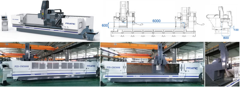 Long Worktable CNC Machine Tool for Steel Processing