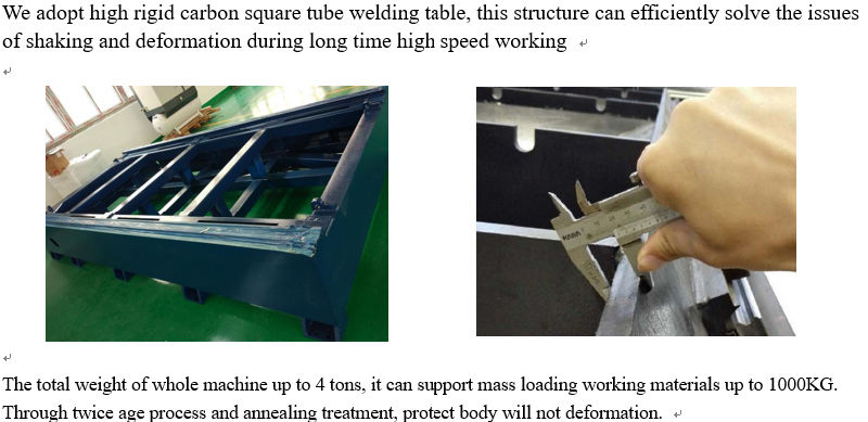 CNC Laser Cutter for Carbon Metal (TA-FLS3015)