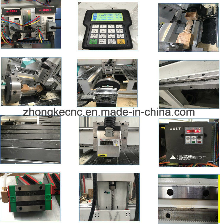 CNC Wood Router Engraving Machine 4 Axis Router Machine