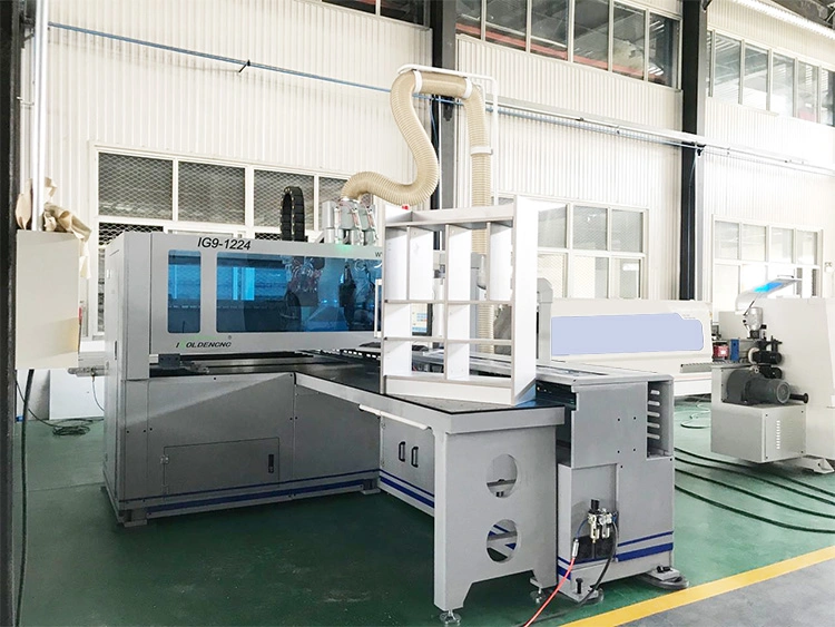 New Technoloy Cabinets Side Drill CNC Router, 6 Side Drilling CNC Router, Nesting CNC Router 1325 1530 2030 2040 Woodworking CNC Router with Side Drilling Heads