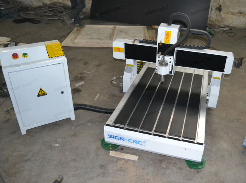 1.5 Kw Water Cooling Spindle Affordable 6090 Wood CNC Router for Sale