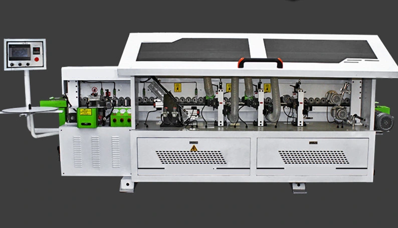 Fully Automatic Woodworking Edge Banding Machine with Slooting