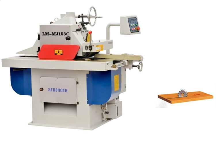 Automatic Feed Woodworking Rip Cut Saw Machinery