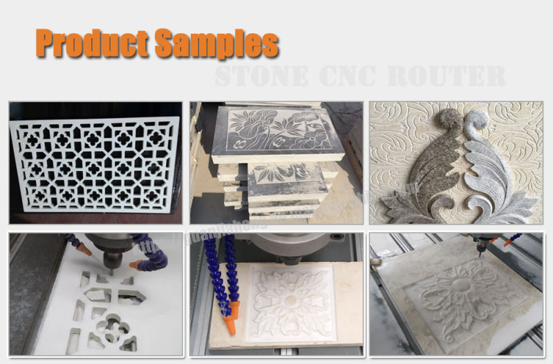 Heavy Duty Stone, Wood CNC Router Engraving Machine, Stone CNC Router
