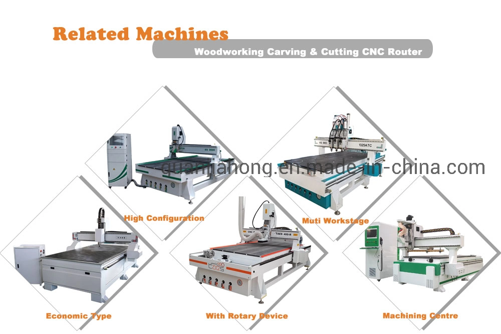 Carousel Atc Auot Loading and Unloading Woodwoking CNC Engraver