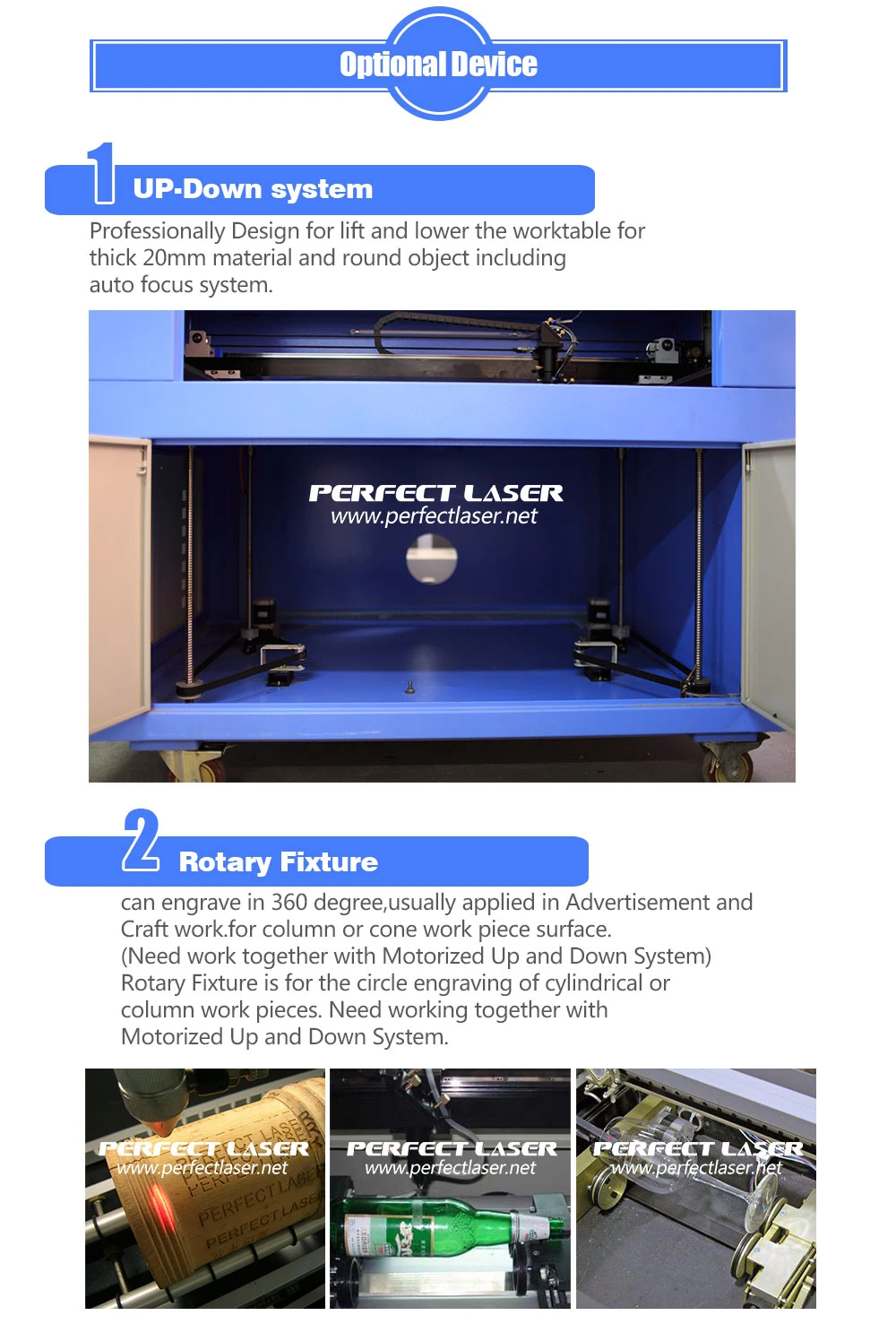 CO2 Laser Engraving Machine / Laser Engraving Machine Price for Wood/Plastic/Acrylic
