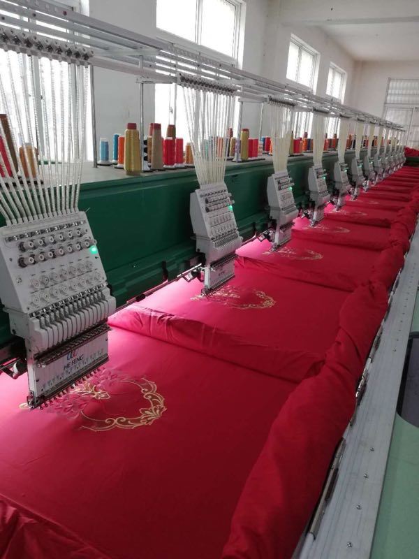 Big Head Space Embroidery Machine for Home Textile