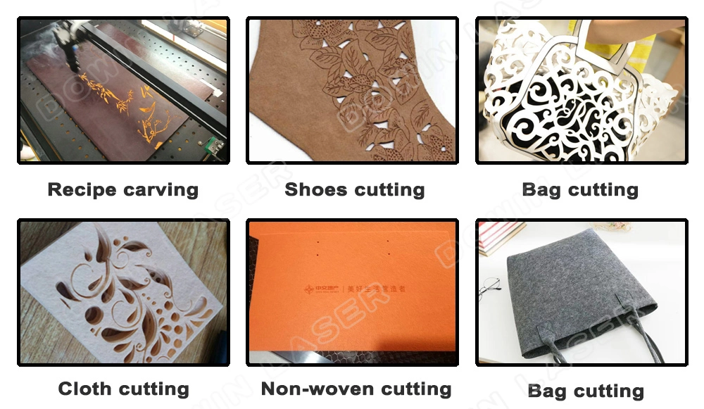 Acrylic Fabric Leather Crystal Plywood Leather CO2 4060 60W Laser Engraver 80W Small Wood Laser Cutter