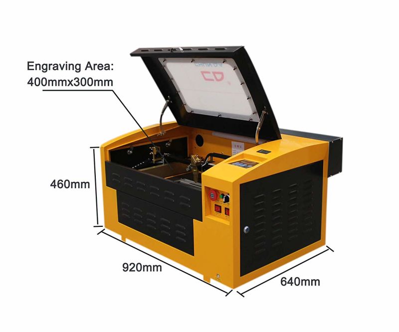 30W 50W Mini CO2 Laser Engraving and Cutting Machine for Wood Acrylic Engraving