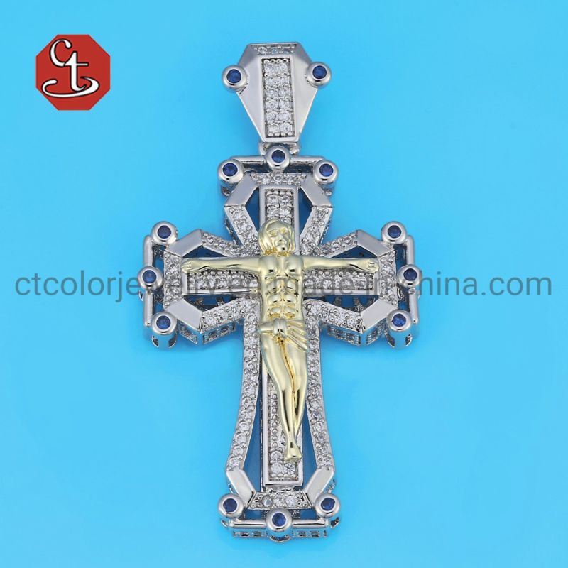 Crucifix Jesus Cross Silver or Brass Necklace Pendant Jesus Christ Crucifix Necklaces