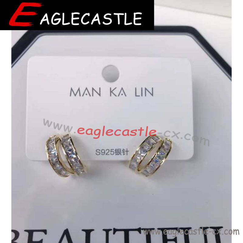 Fashion Jewelry Titanium Steel Fashion Earrings Set Bohemian Style Acrylic Hoop Stud Drop Dangle Earring Friendship Gifts Fashion Jewelry Earring (E201183)