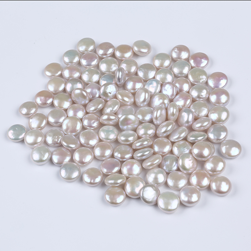14-15mm AAA White Natural Freshwater Pearl Loose Pearl Beads