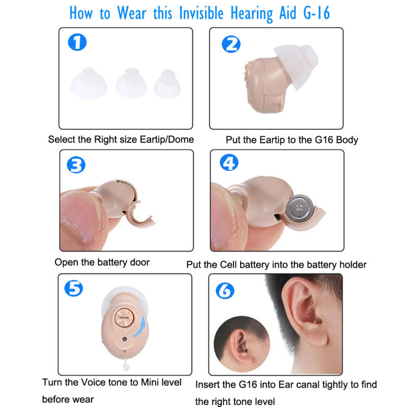 New Digital Hearing Aids Invisible Inner Ears by Earsmate 2019