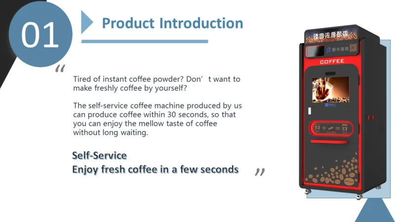 Freshly Brewed Coffeevending Machine for Office Building 2020 Newest