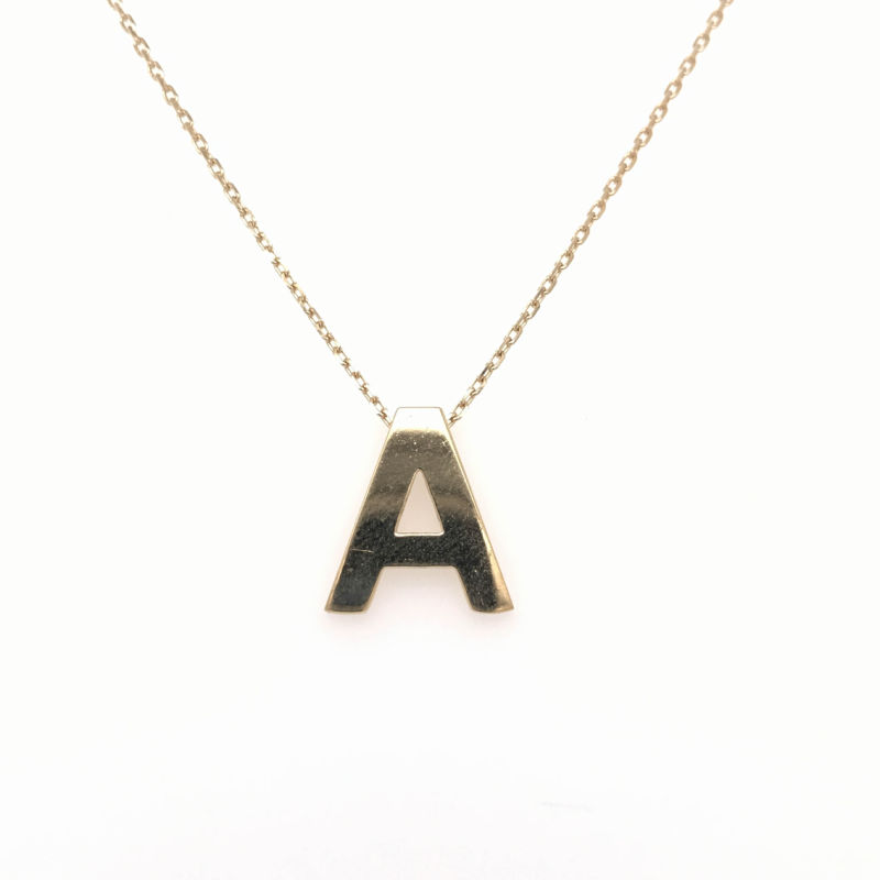 925 Silver K Gold Fashion Chain/Letter Necklace/Collar