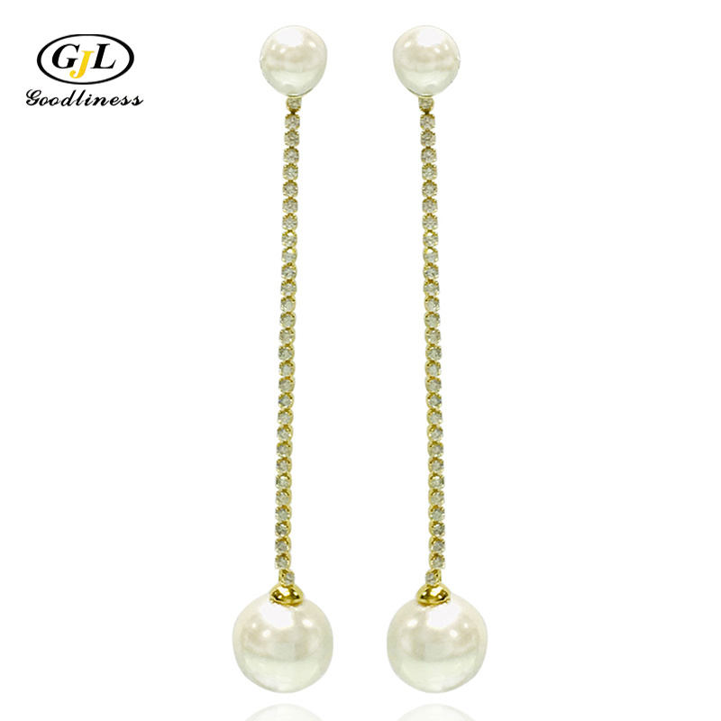 925 Sterling Silver Jewelry Zirconia Shell Pearls Earrings