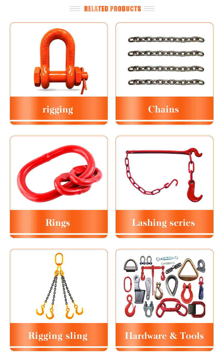 Steel Wire Rope with Link Chain Wire Rope Sling