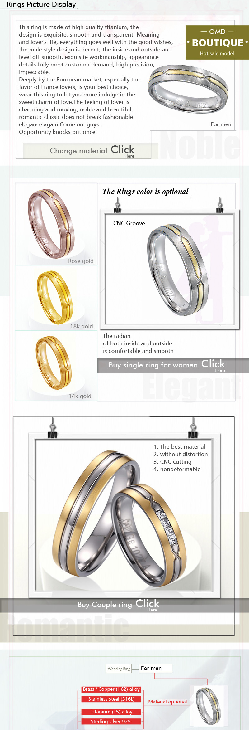 2 Gram Gold Ring Design Yellow Gold Wedding Ring Set
