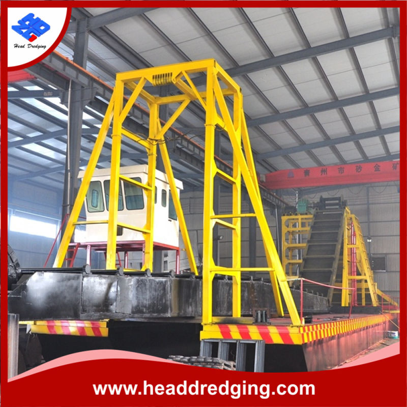 Gold Processing Equipment Chain Bucket Dredger High Capacity Sand Gold Chain Bucket Dredger for Sale