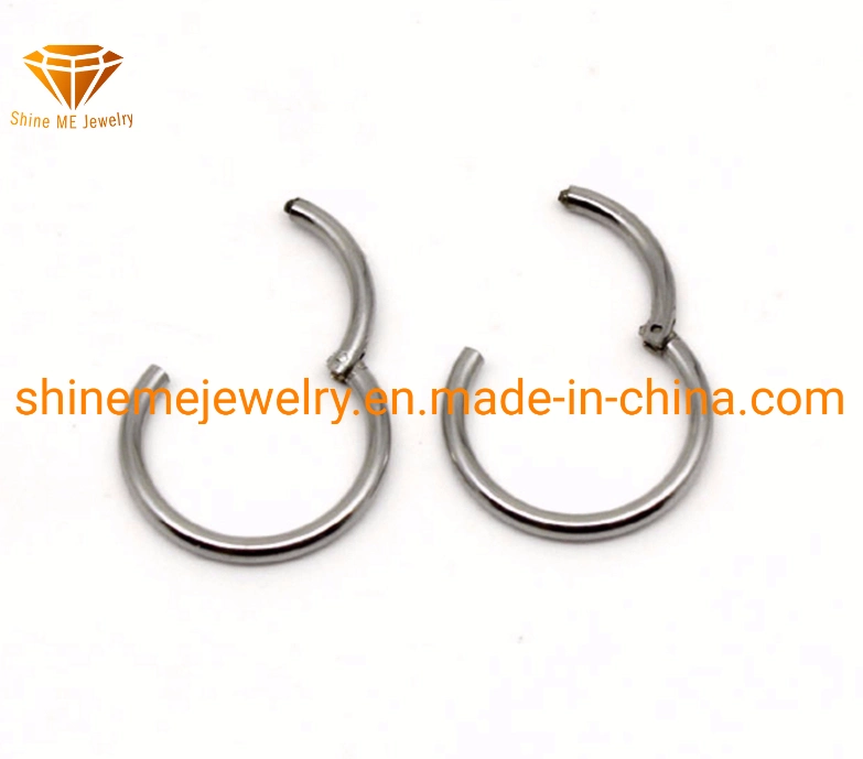 Stainless Steel Earrings Europe and The United States Popular 316L Fashion High-Grade Hypoallergenic Coil Ear Clip Men and Women Jewelry Er1942