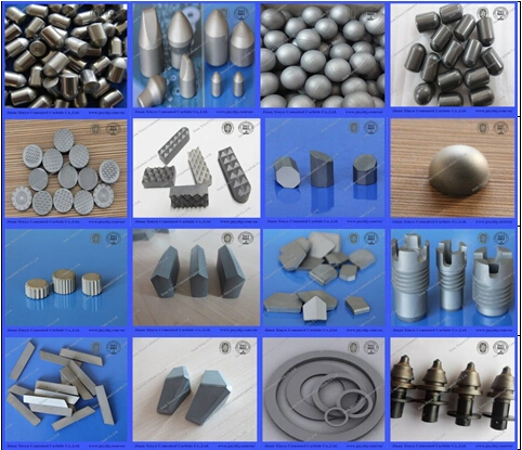 Yg6/Yg8 Tungsten Brzing Tips in Triangle Shape for Milling