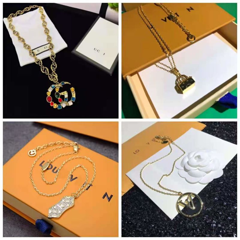 2021 Hot Selling Colorful Stainless Steel Gold Chain Necklace