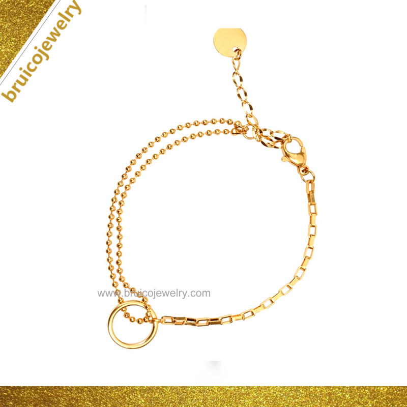 Luxury Style 18K Gold Plated Color Bracelet Fashion Jewelry Bracelet