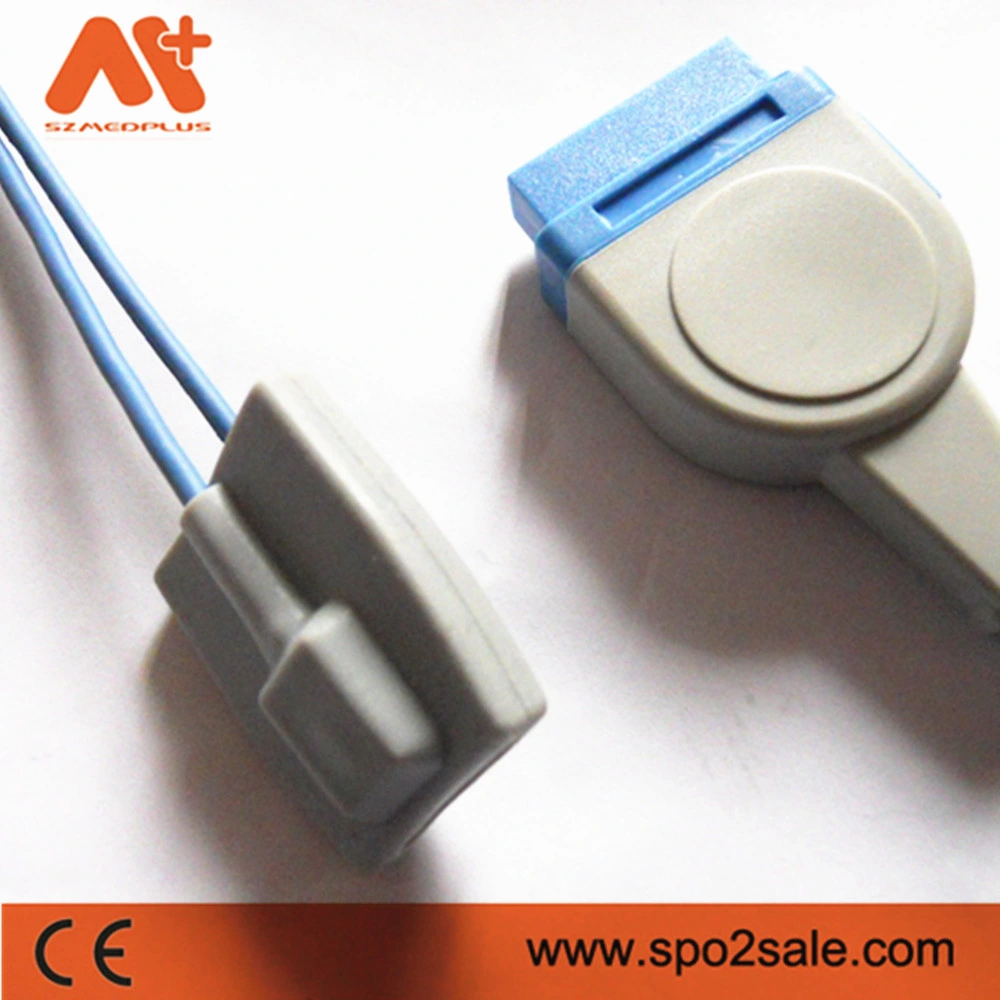 Reusable Adult Ear Clip SpO2 Sensor for Ge Ohmeda Compatible Ts-E4-Ge
