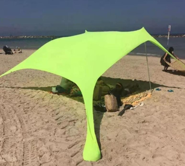 Popular Beach Tent for Outdoor Use, Beach Sunshade Wtih Sandbag