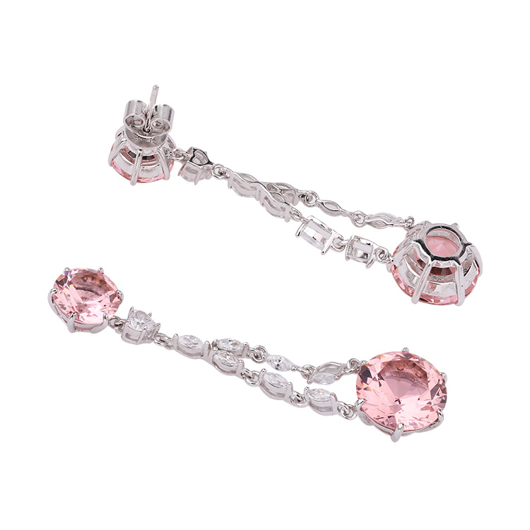 Drop Earrings Pink Blink Earrings for Women