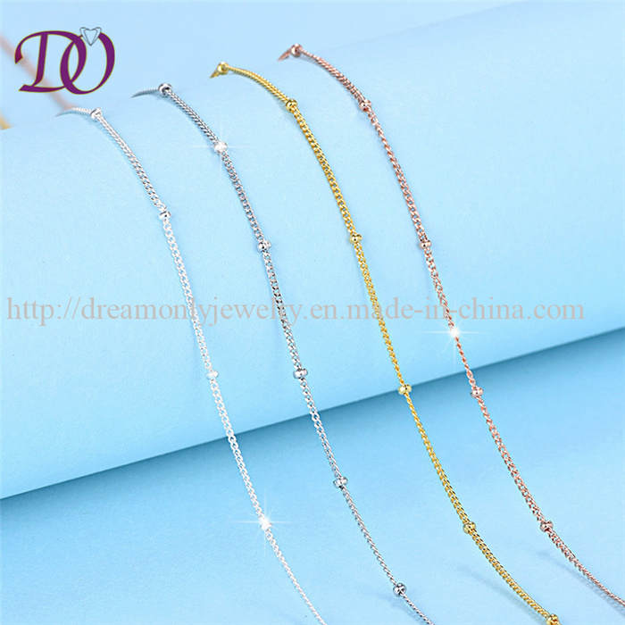 New Arrival Fashion Silver Chain 925 Sterling Silver Jewelry