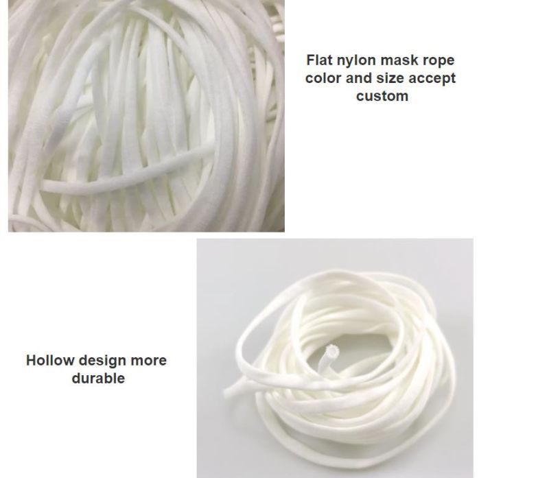 Mask Rope Manufacturer Bulk Wholesale String Elastic Mask Rope Mask of The Rope